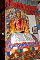 Buddha Amitābha (The Buddha of Immeasurable Life and Light) inside Main Temple