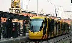 Mulhouse tram in Córdoba station