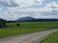 View of Woodbury from Hardwick Farms Road facing WSW