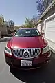 Front of a 2nd generation Buick LaCrosse, showing re-introduced VentiPorts.