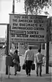 Crossing Checkpoint Charlie in 1988.