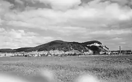 The Kohnstein near Niedersachswerfen (1945)