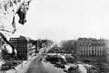 Ruined Pariser Platz in 1950, gutted Hotel Adlon on the right