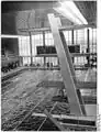 Inside the large swimming hall in 1964.