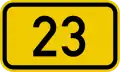 Bundesstraße 23 number.svg