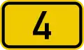 Bundesstraße 4 number.svg