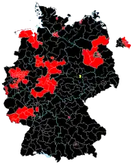 Constituency results, 1990