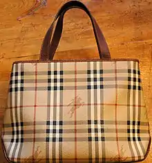 Ladies' Burberry tote (2005)