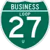 Business Interstate 27-U marker