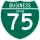 Business Loop Interstate 75 marker