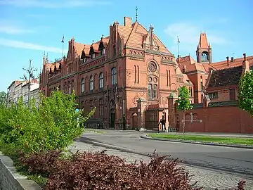 View from the river bank