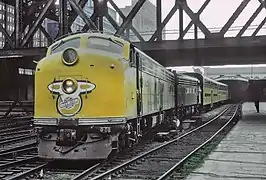 C&NW train in July 1964