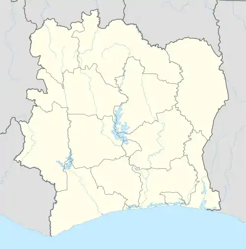 Tabou is located in Ivory Coast