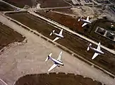 C-117Ds flying over MCAS Iwakuni 1981.  One of these aircraft is now on display at MCAS Miramar.