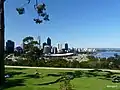 CBD skyline from King's Park