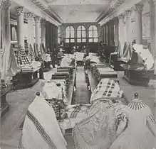 Interior of C.F. Hovey & Co., Summer Street, Boston, 19th century