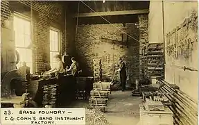 Brass foundry