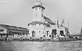 Harbor office in Surabaya and memorial on the occasion of the visit of Governor General Fock (September, 1922)