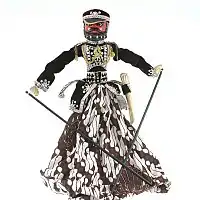 Wayang golek menak, Umarmaya, a collection at Tropenmuseum, the Netherlands, before 2003