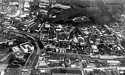 Aerial picture of Old Semarang area in the 1920s.