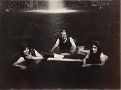 Bathing in Bogor, West Java