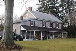 The Conrad and Margaret Allerman House, a historic site in the township