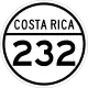 National Secondary Route 232 shield}}