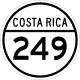 National Secondary Route 249 shield}}