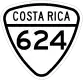 National Tertiary Route 624 shield}}