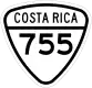 National Tertiary Route 755 shield}}