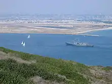 USS Thach entering San Diego Bay, 2004