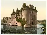 Caerlaverock Castle and arched Gateway to North East