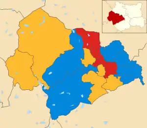 2007 results map