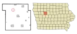 Location of Jolley, Iowa