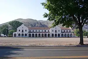 The historic Caliente Railroad Depot,January 2007