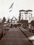 California Cycleway and Hotel Green 1904