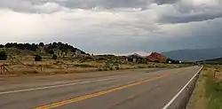 Contemporary Calumet, and Colorado State Highway 69, July 2017