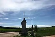 In 2008, this El Cid statue made by Ángel Gil Cuevas was placed in Mecerreyes, at the path of the "Camino del Cid".