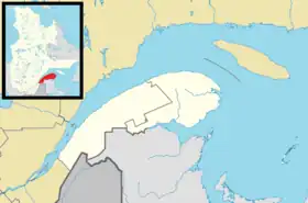 Val-Brillant is located in Eastern Quebec