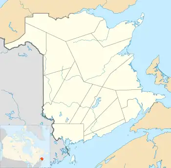 Balmoral is located in New Brunswick