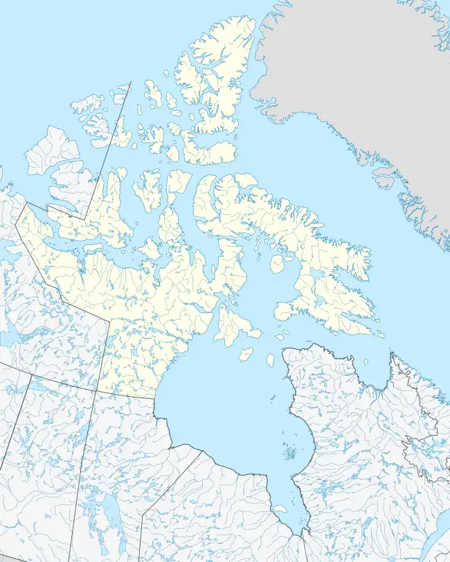 Adelaide Peninsula is located in Nunavut