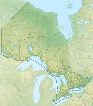 London is located in Ontario