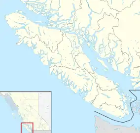 Lake Cowichan is located in Vancouver Island