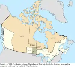 areas withdrawn in 1889