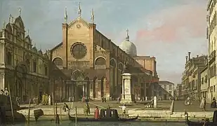 Campo san Zanipolo, Canaletto