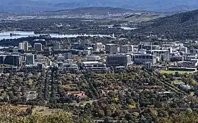 Canberra central business district