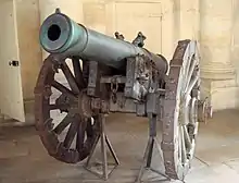 Heavy Canon de 12 Gribeauval, 1780.  Musée de l'Armée, Paris