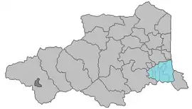 Location of the canton in Pyrénées-Orientales