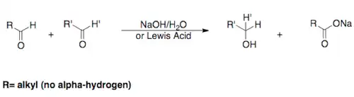 Cannizzaro Reaction Scheme