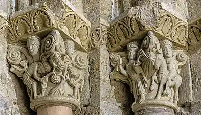 Capitals in the church